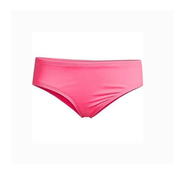 Lands' End swimsuit bikini swim bottom pink girls 16+ 16 plus nwt new summer - Picture 1 of 5